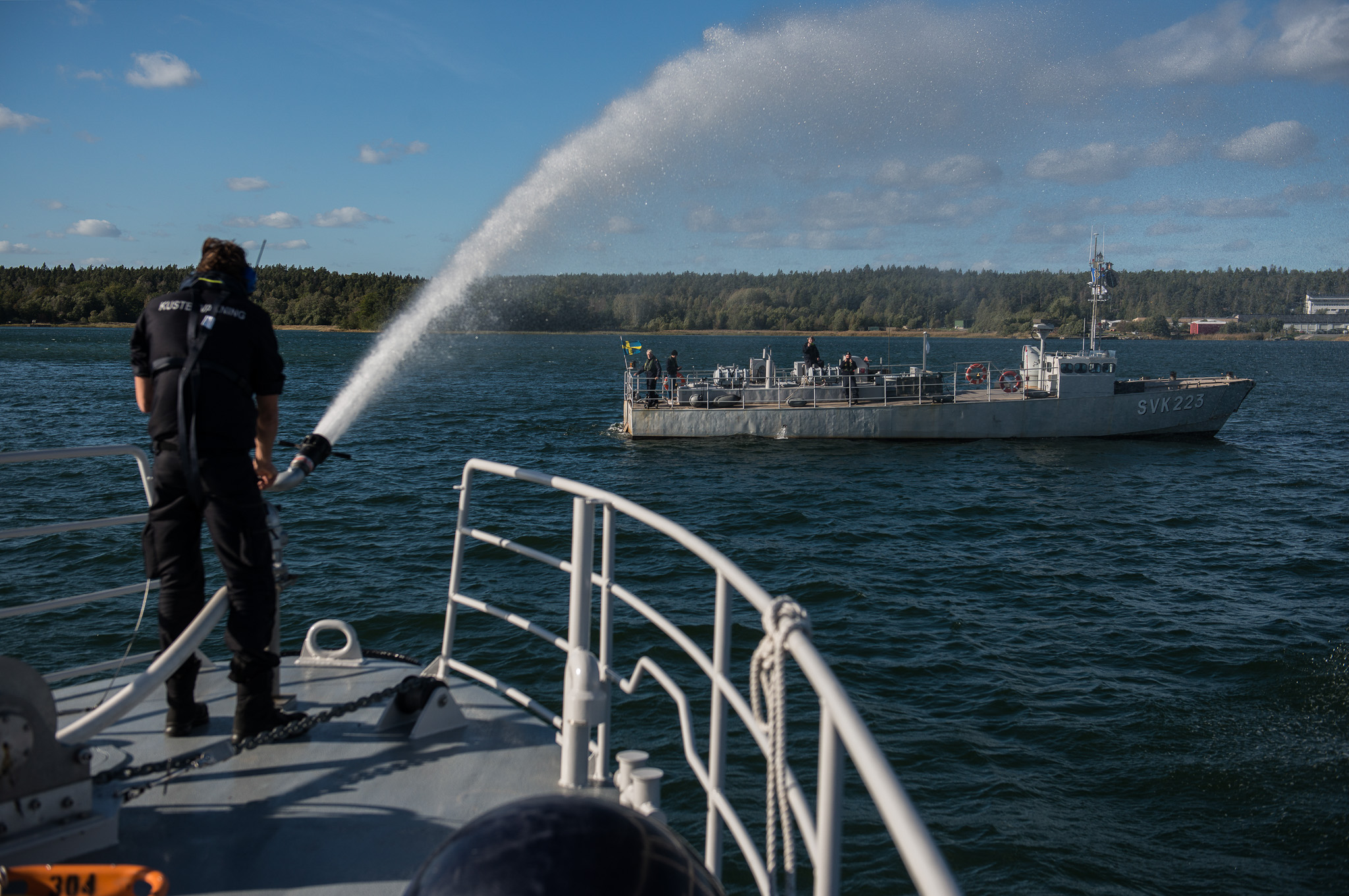 SVK 223 och Kustbevakningen SVK 223 och Kustbevakningen