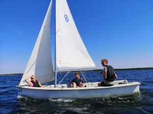 Ungdomsaktivitet i Visby hamn 2 oktober