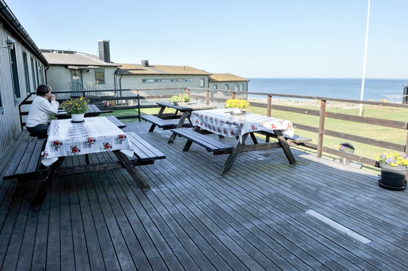 Gotlands Sjövärnskår hoburgen uteplats