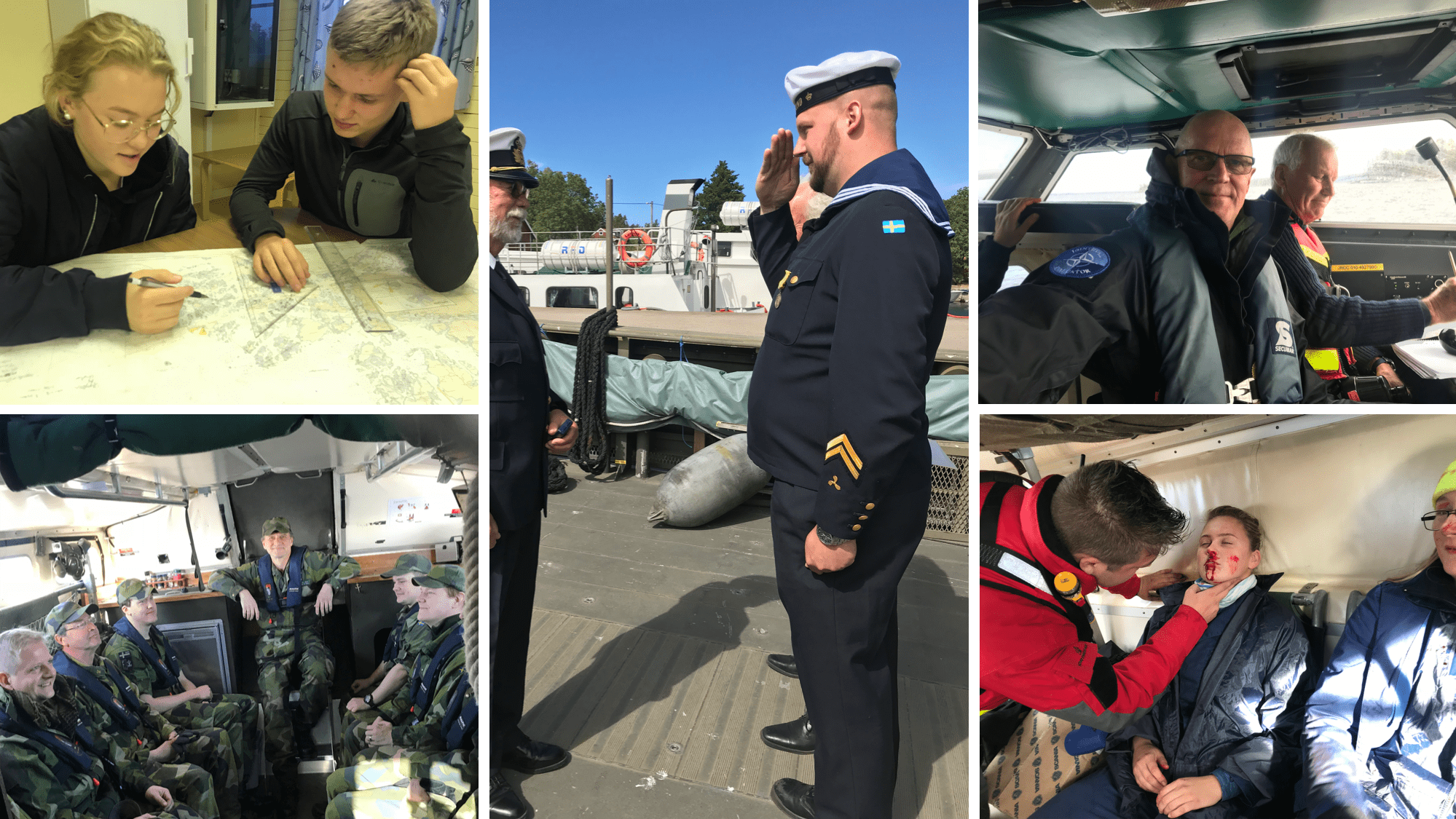 Roslagens Sjövärnskår roslagen kollage